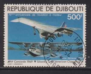 Djibouti C126 Concorde & Sikorsky S-40 1979