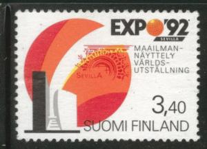 FINLAND SUOMI Scott 880 used or MNG 1992 Expo stamp