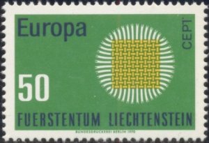 Liechtenstein Scott # 470 MNH