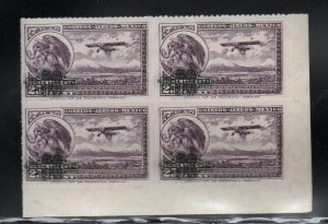 Mexico - Sc# C50 MNH - Block (4)          /            Lot 0423179