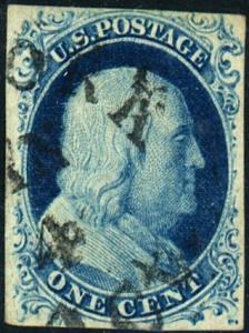 U.S. #9 Used F-VF 