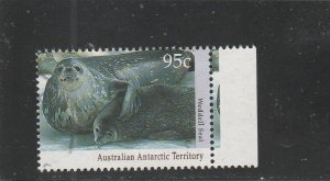 Australian Antarctic Territory  Scott#  L86  Used  (1992 Weddell Seal)