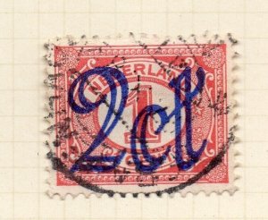 Netherlands 1923 Early Issue Fine Used 2c. Surcharged NW-158699