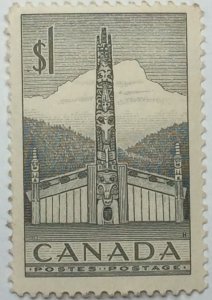 CANADA 1953 #321 Totem Pole - MH