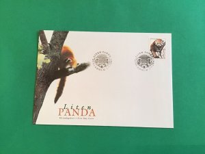 Sweden 1997 Lesser Panda   First Day Cover stamp cover R36723