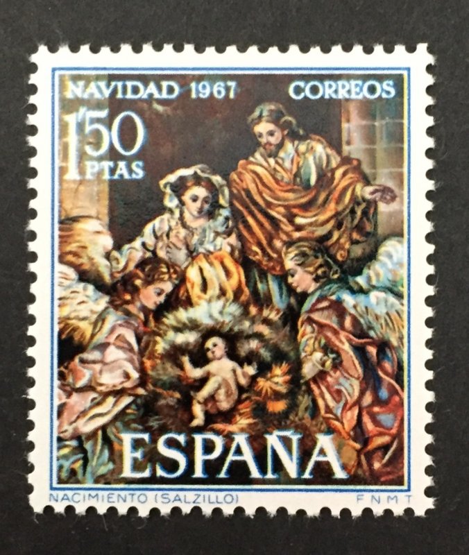 Spain 1967 #1508, Christmas, MNH.