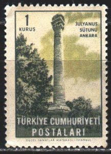 Turkey. 1963. 1854 from the series. Stanbul, column. MVLH.