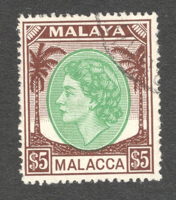 Malaya - Malacca, Scott #44   F/VF, Used, CV $47.50 ........  3660036
