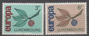 Luxembourg #432-3 MNH VF (ST1832)