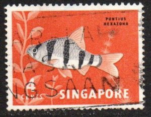 Singapore Sc #54 Used