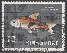 Singapore #57 Marine Life Fish Used