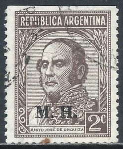 Argentina, Sc #OD136, 2c Used