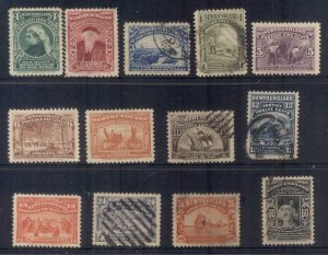 Newfoundland 1897 Cabots Discovery (13/14, no 30c, small faults) FU/MH