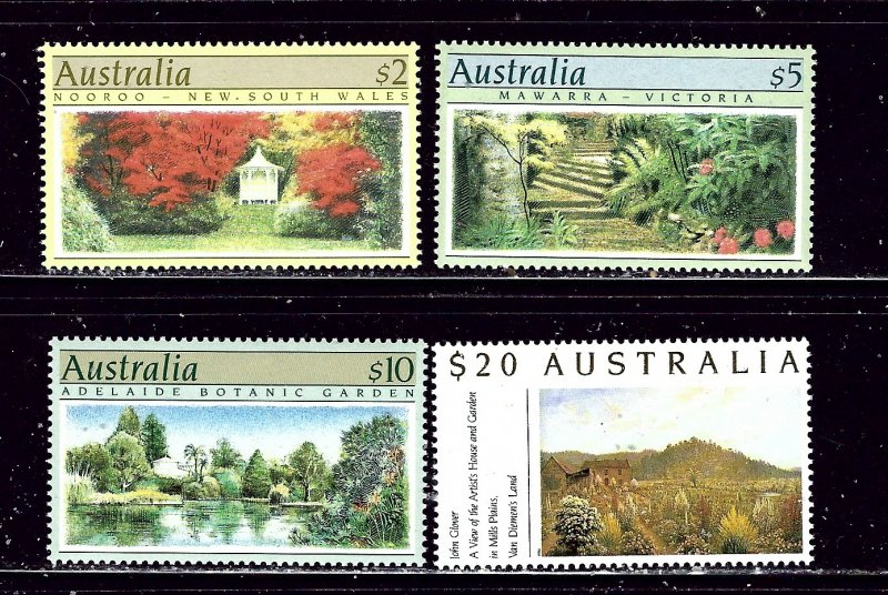 Australia 1132-35 MNH 1989-90 Botannical Gardens