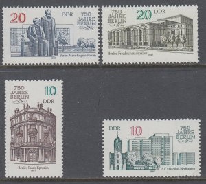 Germany DDR 2587-2590 MNH VF