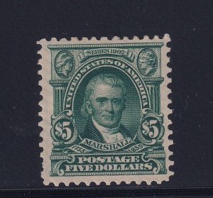 313 VF+ with PSE cert OG lightly hinged nice color cv $ 2250 ! see pic ! 