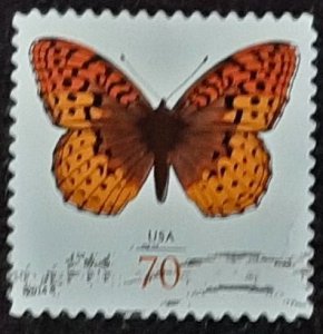 US Scott # 4859; used 70c Butterfly from 2014; VF centering