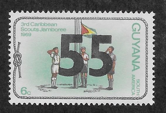 GUYANA SC# 392   FVF/MOG