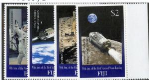 FIJI 853-856 MNH SCV $6.65 BIN $3.35 SPACE