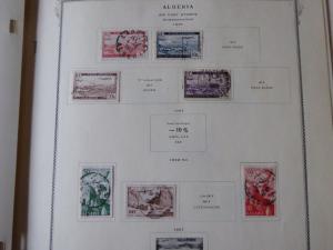 Algeria 1924-1971 Stamp Collection on Scott Specialty Album Pages