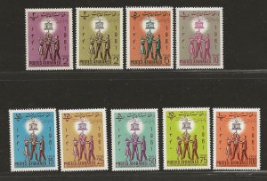 AFGHANISTAN SC# 553-61   VF/MOG