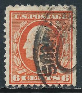 U.S., Sc #506, 6c Used
