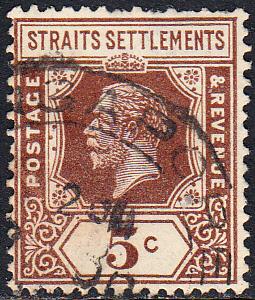 Straits Settlements   #187 Used
