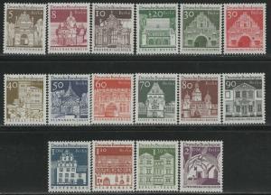 Germany Berlin Scott # 9N235 - 9N250, mint nh, cpl set