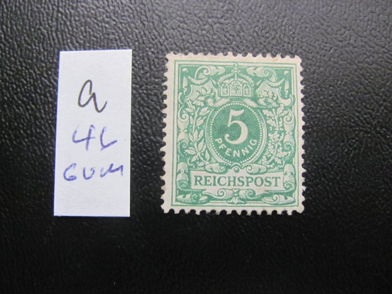 Germany 1889 LOOKS REGUM MI. 46a VF/XF  (138)