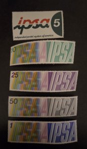 US 1971 independent IPSA Cinderella Inaugural Stamp Set MNH OG Unused T19365