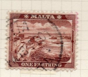 Malta 1901 Early Issue Fine used Shade of  1F. 317063