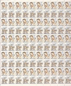 US Stamp - 1979 25c Wiley Post Airmail - 100 Stamp Sheet #C95-6