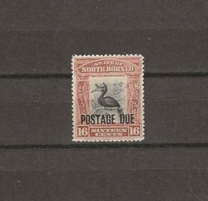 NORTH BORNEO 1918/30 SG D65 MINT Cat £42