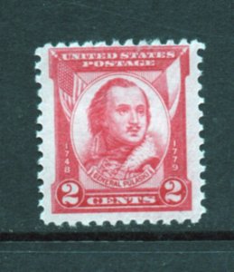 Scott#  690  unused hinged OG