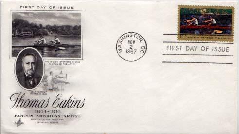 United States, First Day Cover, Art