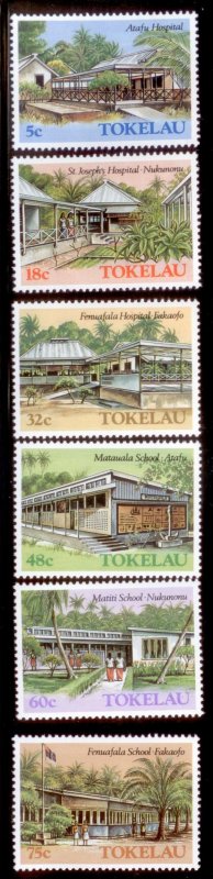 Tokelau Islands 1986 SC# 126-31 MNH-OG E32