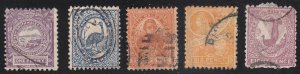 New South Wales - 1888 - SC 77-80 - Used - 81 tear NC