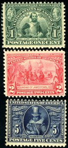 MALACK 328 - 330 F/VF OG NH, a post office fresh set..MORE.. w9428