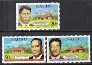 Nauru 224-226 MNH VF