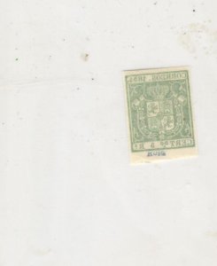 SPAIN SCOTT# 29, MINT, SIGNED SCV $2000.00