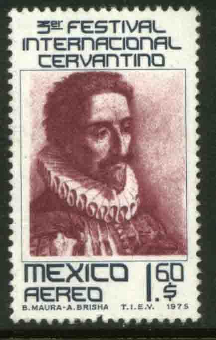 MEXICO C460, 3rd International Cervantes Festival. MINT, NH. F-VF.