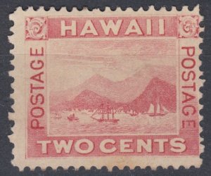 Hawaii 1899 Sc81 2c View Of Honolulu Unused