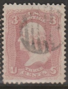 U.S. Scott Scott #65 Washington Stamp - Used Single