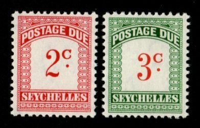 Seychelles #J9-J10 MNH