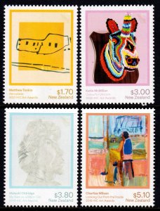 New Zealand 2022 IHC Art Award Winners Complete Mint MNH Set