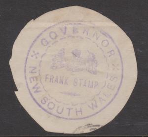 New South Wales Governor Frank Stamp 1890's Type Purple