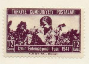 Turkey 1941 Early Issue Fine Mint Hinged 12k. 185633