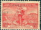 Australia 1936; Sc. # 157; Used Single Stamp