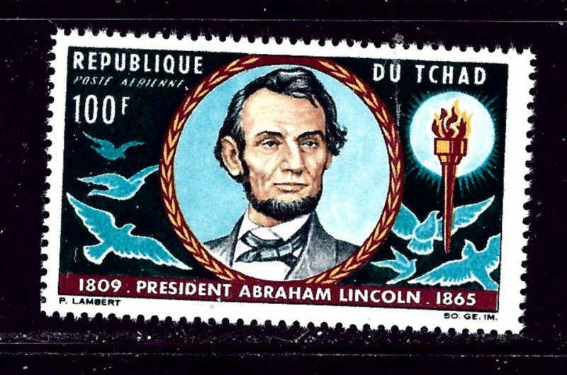 Chad C22 MNH 1965 Abraham Lincoln