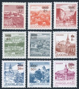 Yugoslavia 1764-1771,MNH. Definitive 1985-1986.Cites views.